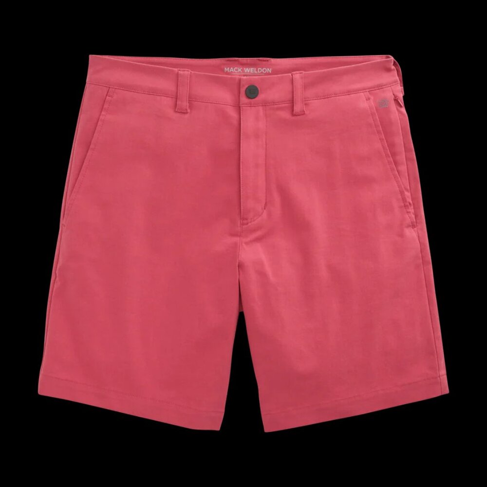 Mack Weldon | Maverick Tech Chino Short | Color: Sconset Red | Size: 30
